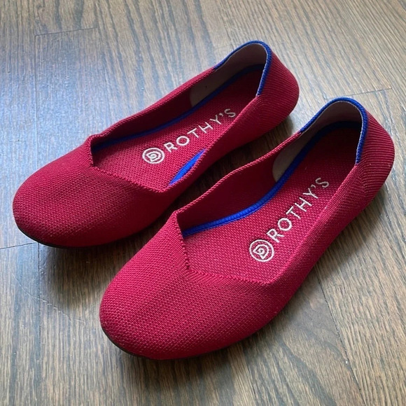 Rothy’s “The Flat” Scooter Red size 6 - Picture 11 of 11